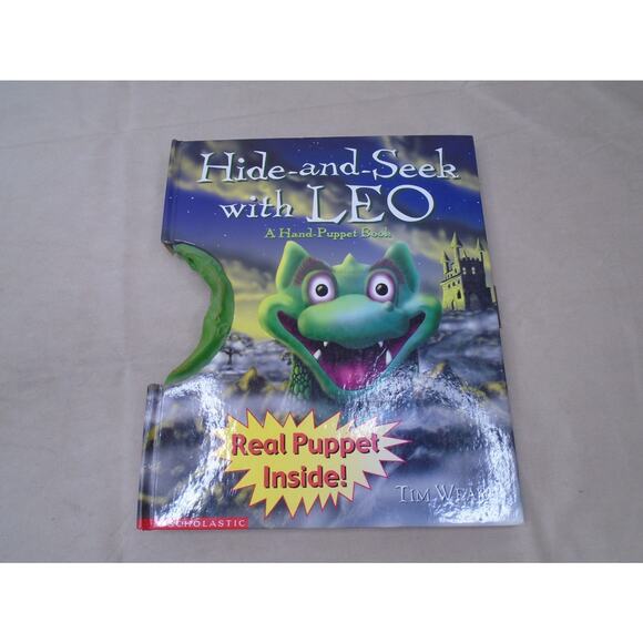 Hide-and-Seek with Leo by Tim Weare (2001, Hardcover) A Hand Puppet Book - Picture 1 of 6